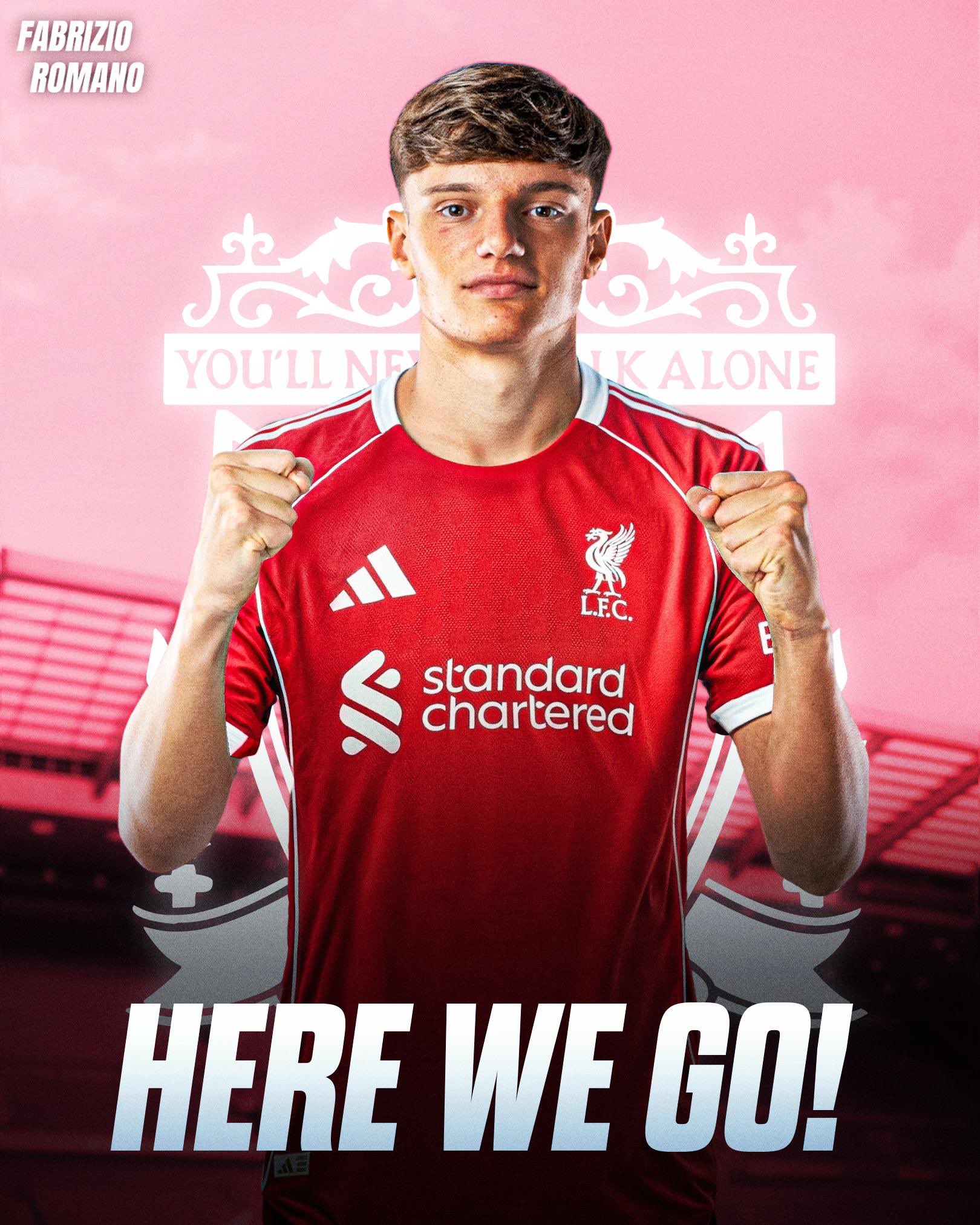 罗马诺确认:利物浦以3500万欧元引进帕尔马中卫莱奥尼