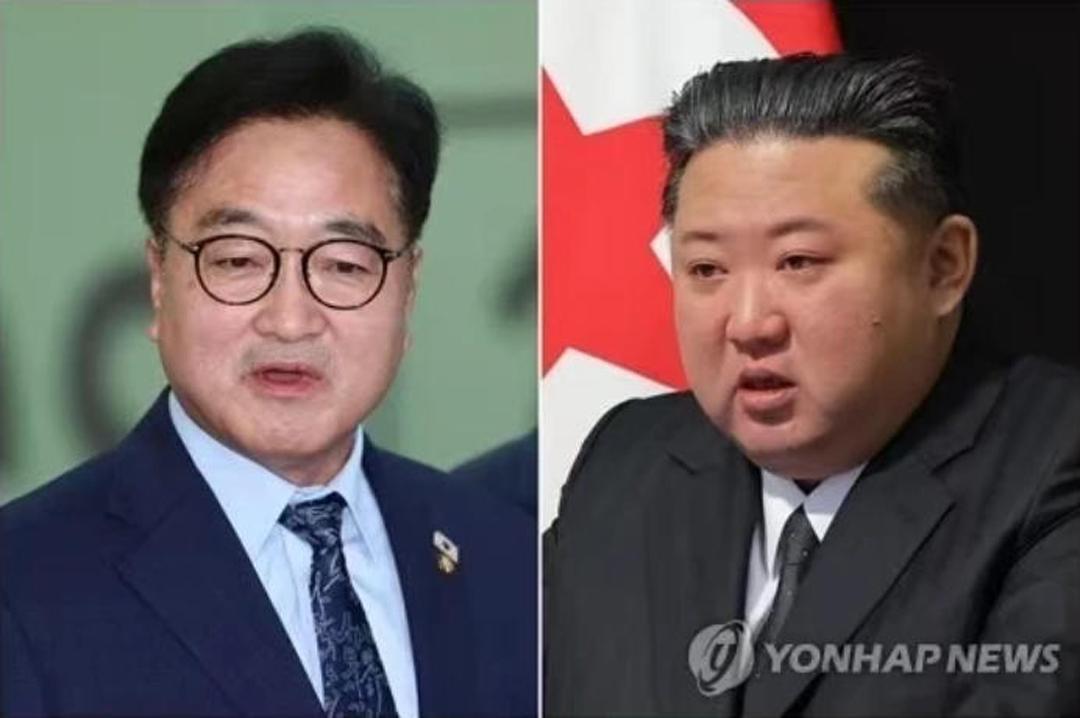 九游app-与韩国议长碰面，金正恩只说了一个字